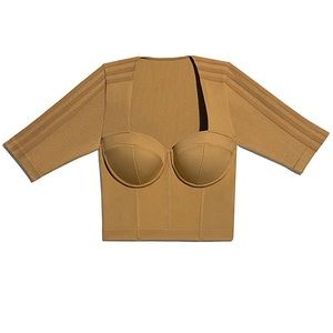 Ivy Park circular knit crop top